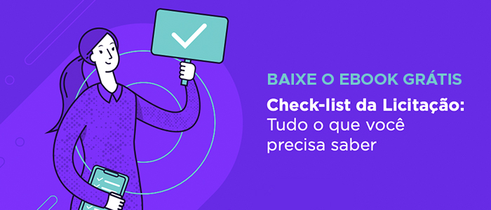 banner checklist licitacao